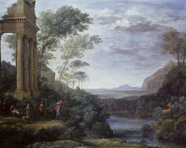 Ascanius Shooting the Stag of Sylvia